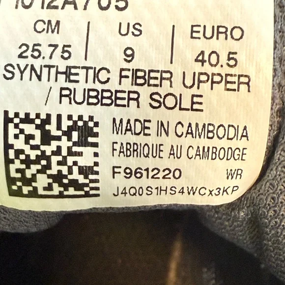 ASICS Women's Gray and Purple Athletic Shoes - Picture 5 of 6